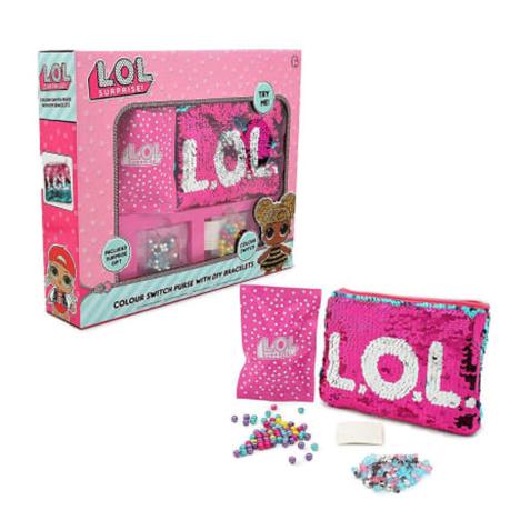 LOL Surprise Colour Switch Purse & DIY Bracelets £14.99